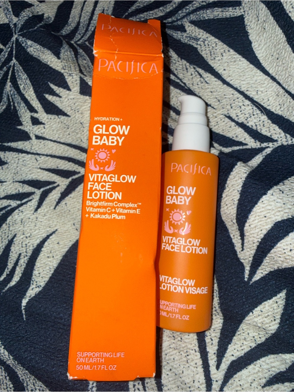 Pacifica glow face lotion